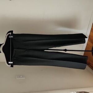 LOFT charcoal gray trousers, size 6, 32-inch inseam.